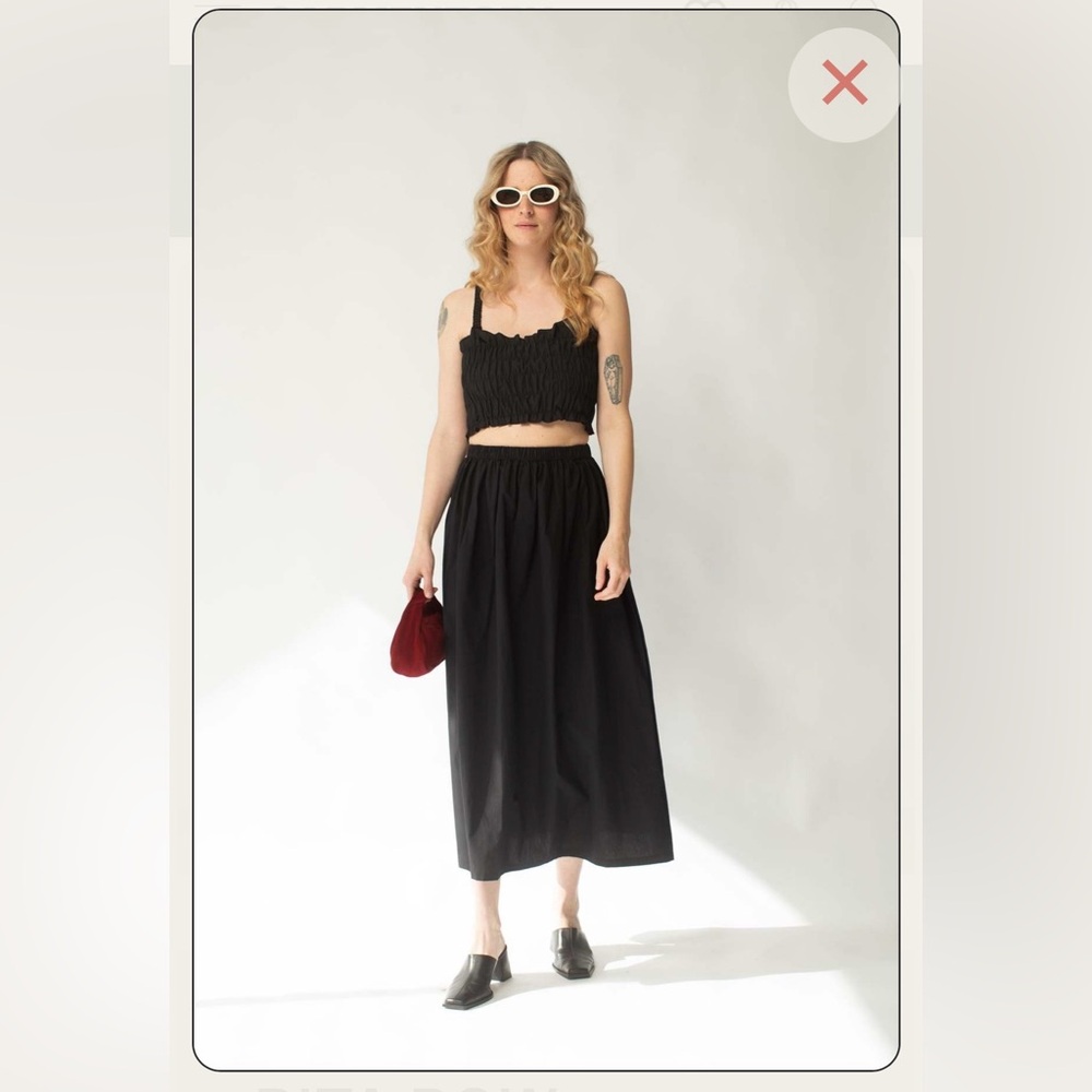 Rita Row Mercury Vichy Tank Black XS